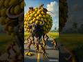 The Buffalo Who Left the Village for Mangoes and Faced the Monkeys Alone😭#ai #cow #farmer