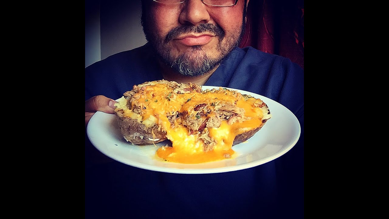 Asmr #419 Loaded Baked Potato!