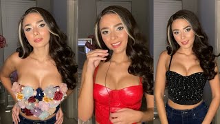 ASMR Textured Tops Try On (Soft Spoken)