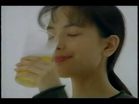 1995  CM  おいしいとこだけ一番搾り　【キリン】　鈴木杏樹