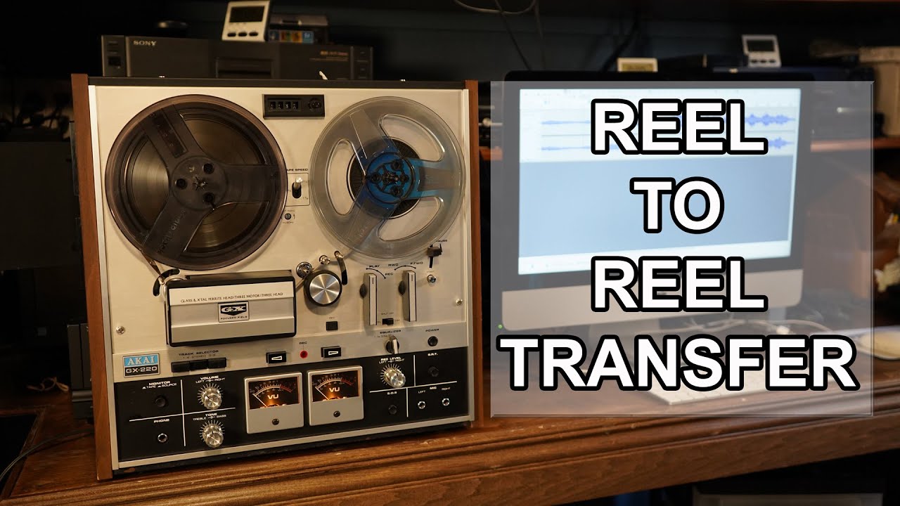 Transferring reel-to-reel tapes - Commodore Recording Studio