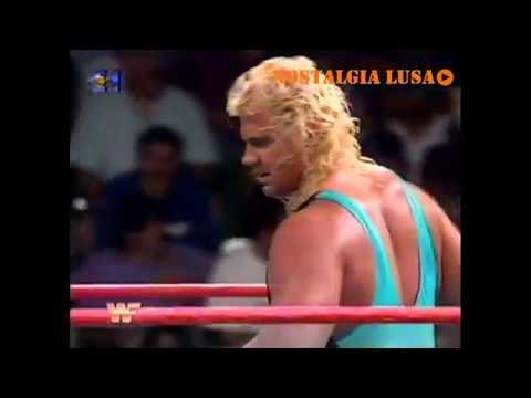 WWE Mr. Perfect vs Bastion Booger 1993 - Luta Livre Americana WWF