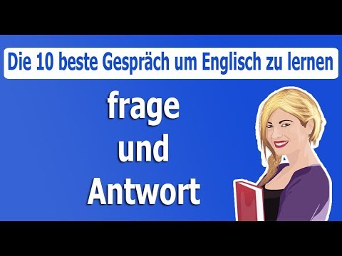 Video: Wie Fragt Man Auf Englisch
