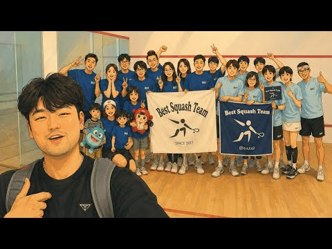 B.S.T 스쿼시  창사9주년 특집영상  #울산동구스쿼시연맹 