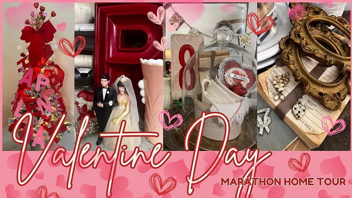 💌VALENTINE DAY DECOR HOME TOUR MARATHON || 💘 SHARING MY HOME AND MY SISTER'S