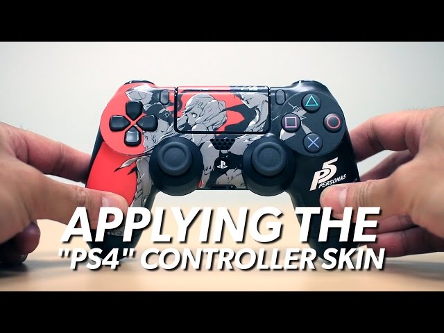 persona 5 ps4 controller skin