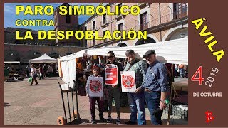 PARO ESPAÑA VACIADA. ÁVILA 4-10-2019