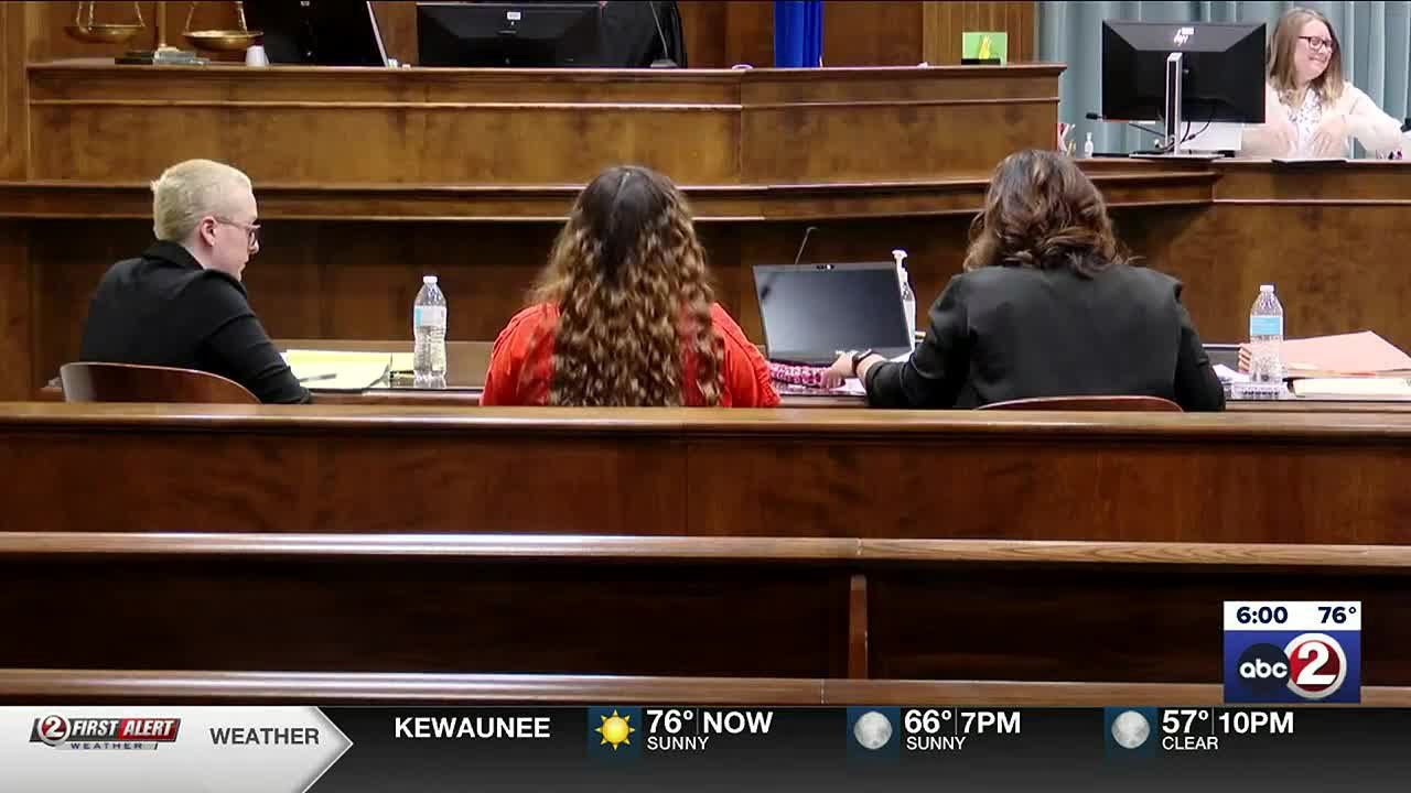 The defendant and her lawyer are trying to get the case moved to ...