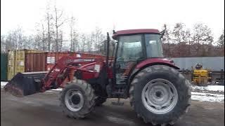 2005 Case JX95 Agricultural Tractor w/ Loader Attachment - TRO 0114221