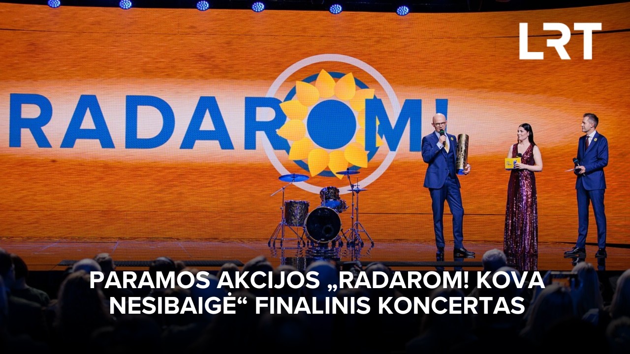 Paramos akcijos „RADAROM! Kova nesibaigė“ finalinis koncertas | 2026-02-24