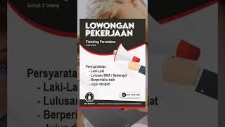 Lowongan Pekerjaan Finishing Percetakan Untuk 2 Orang shorts infoloker lowongankerja