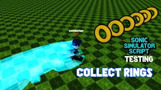 Roblox Sonic Simulator Script Testing