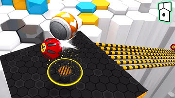 GYRO BALLS - All Levels NEW UPDATE Gameplay Android, iOS #338 GyroSphere Trials