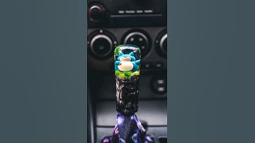 Making a SNORLAX shift knob #shiftknob #diy #epoxywoodworking @TotalBoat @EyeCandyPigments