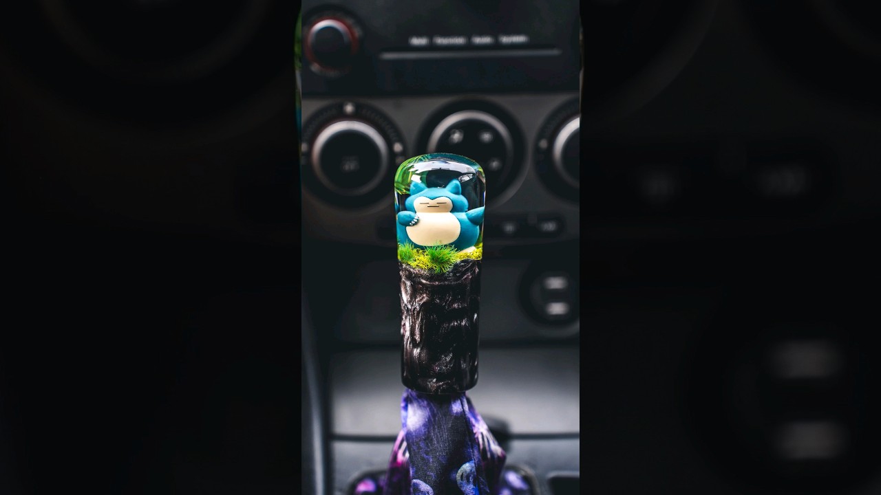 Making a SNORLAX shift knob 