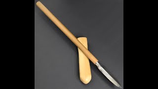 Download lagu 02705 ANTIQUE NIHONTO JAPANESE SWORD SPEAR SASAHO-YARI SHITAHARA 下原 signed w/SHIRASAYA ANTIQUE