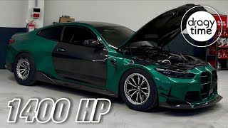1400 HP BMW M4 G82 X-Drive | Precision PT8085 Turbo | Extreme fast from 100-200 Km/h & 60-130 mph