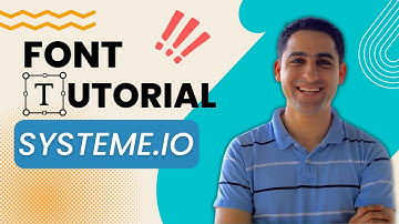 How to set up fonts in Systeme.io? 🤔