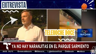El Parque Sarmiento libre de naranjitas | Telenoche Doce