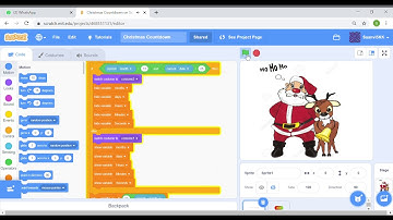 Christmas Countdown on Scratch