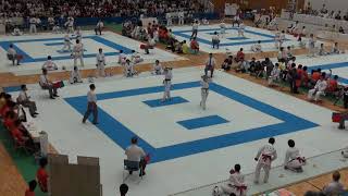 2014年IH 女子 空手道 団体組手 準々決勝 花咲徳栄（埼玉）×日本航空（山梨）