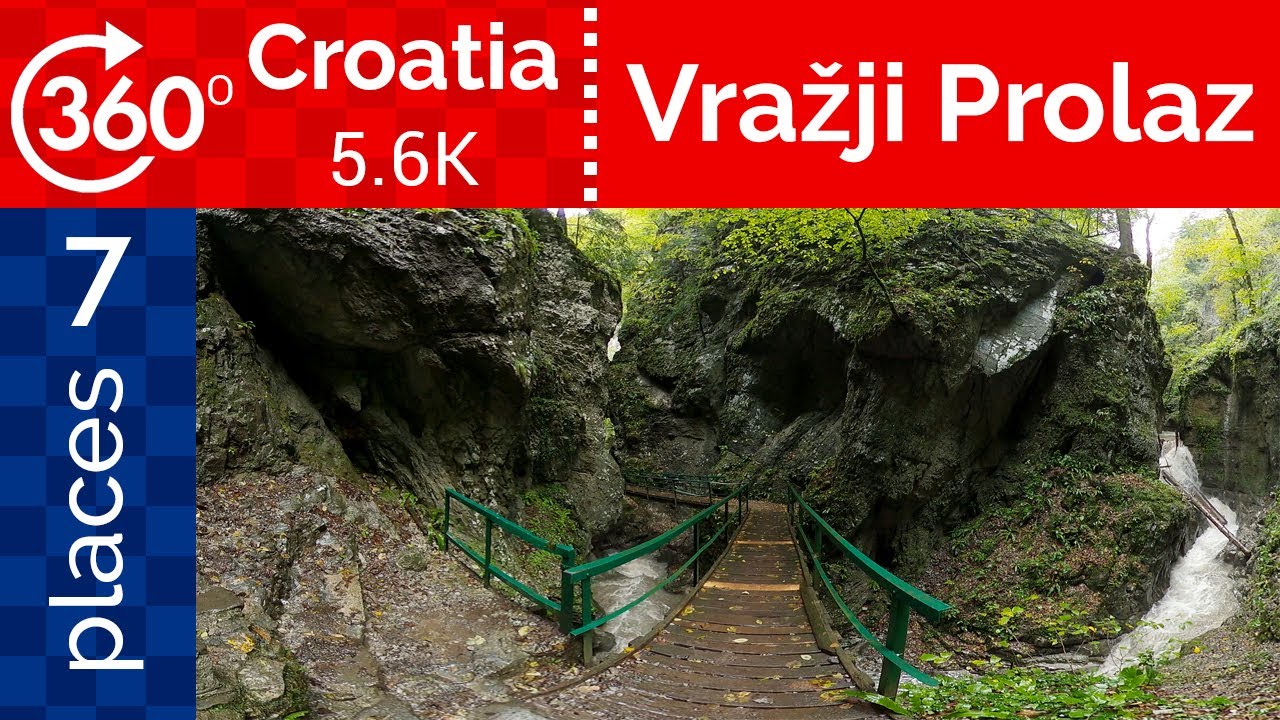 360 Visit CROATIA | Vražji Prolaz | VR Autumn | 7 places