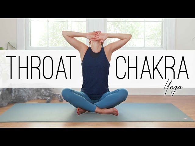 Zanna Yoga - THROAT CHAKRA - Try these poses for a throat chakra imbalance.  So if you notice a stiff neck or sore throat, the gentle neck exercises are  so beneficial and