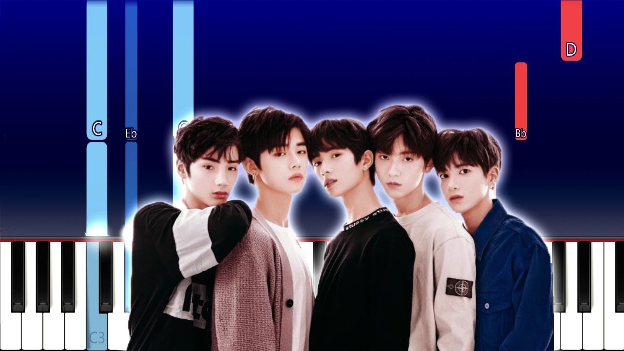 TXT - Run Away (Piano Tutorial)