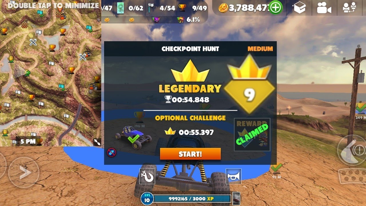 OTR - Offroad Car Driving Game LEGENDARY OPTIONAL CHALLENGE IN THE SHORE MAP: SOMERSET