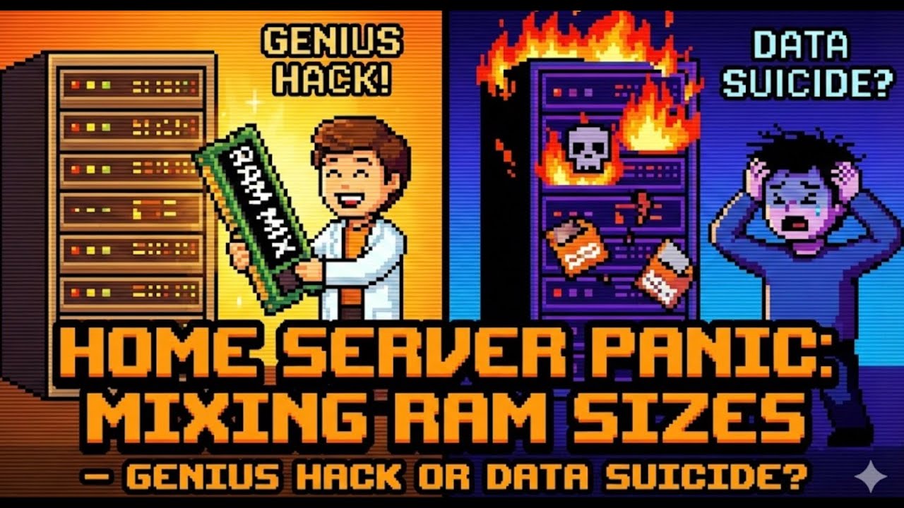 Home Server PANIC: Mixing RAM Sizes — Genius Hack or Data SUICIDE?