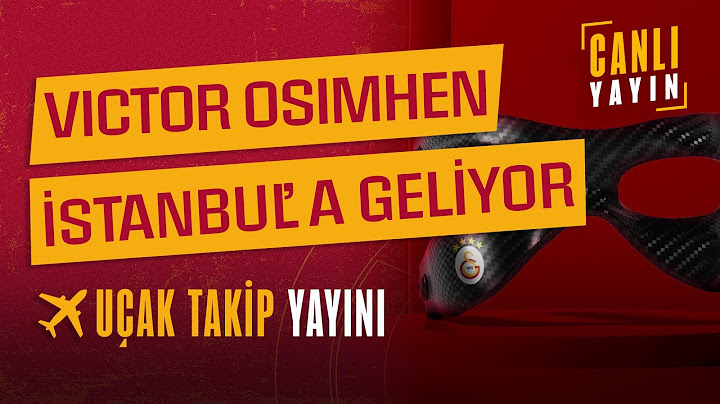 🔴 Transfer görüşmelerine başladığımız Victor Osimhen, İstanbul'a geliyor! 🛫