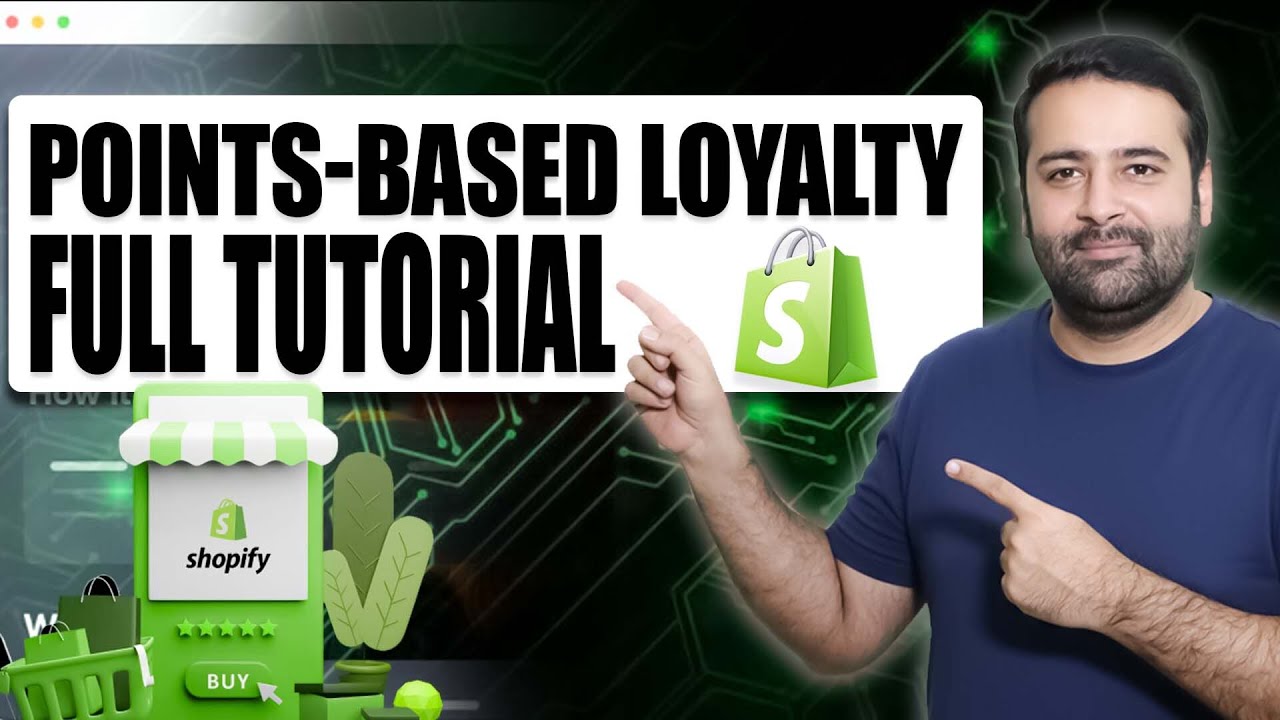 Shopify Store Sells: How to Set Up a Points-Based Loyalty Program - YouTube