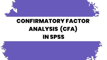 Confirmatory Factor Analysis (CFA) in AMOS|| Factor Analysis in AMOS