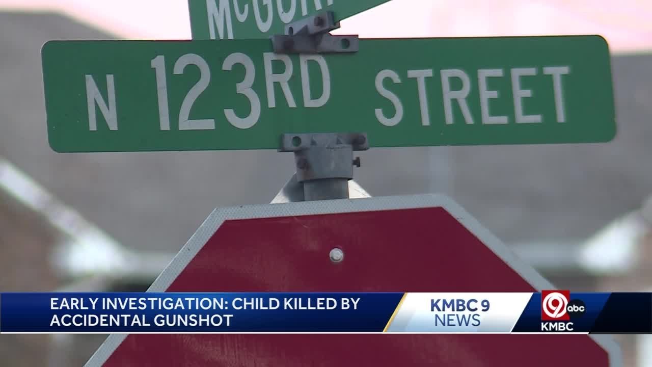 KCK police say a child died in an accidental shooting Monday - YouTube