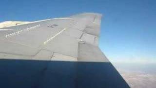 Saha Air Lines Boeing 707 MHD-THR window view 1