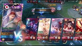 The Struggle of Playing Solo. 🎮 Pharsa Gameplay Mobile Legends