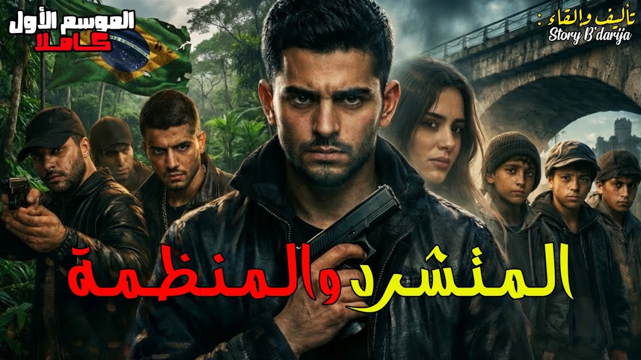 من متشرد فالمغرب لأكبر منظمة إجرامية فالبرازيل (قصة المتشرد والمنظمة الموسم الأول)