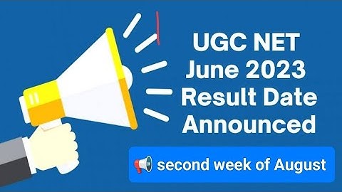 🔴UGC NET JUNE 2023 | 📢final result date  announced | Envirocademy