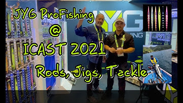JYG Profishing Slow Pitch Jigging - Revolution rods, jigs, and terminal tackle  at ICAST 2021