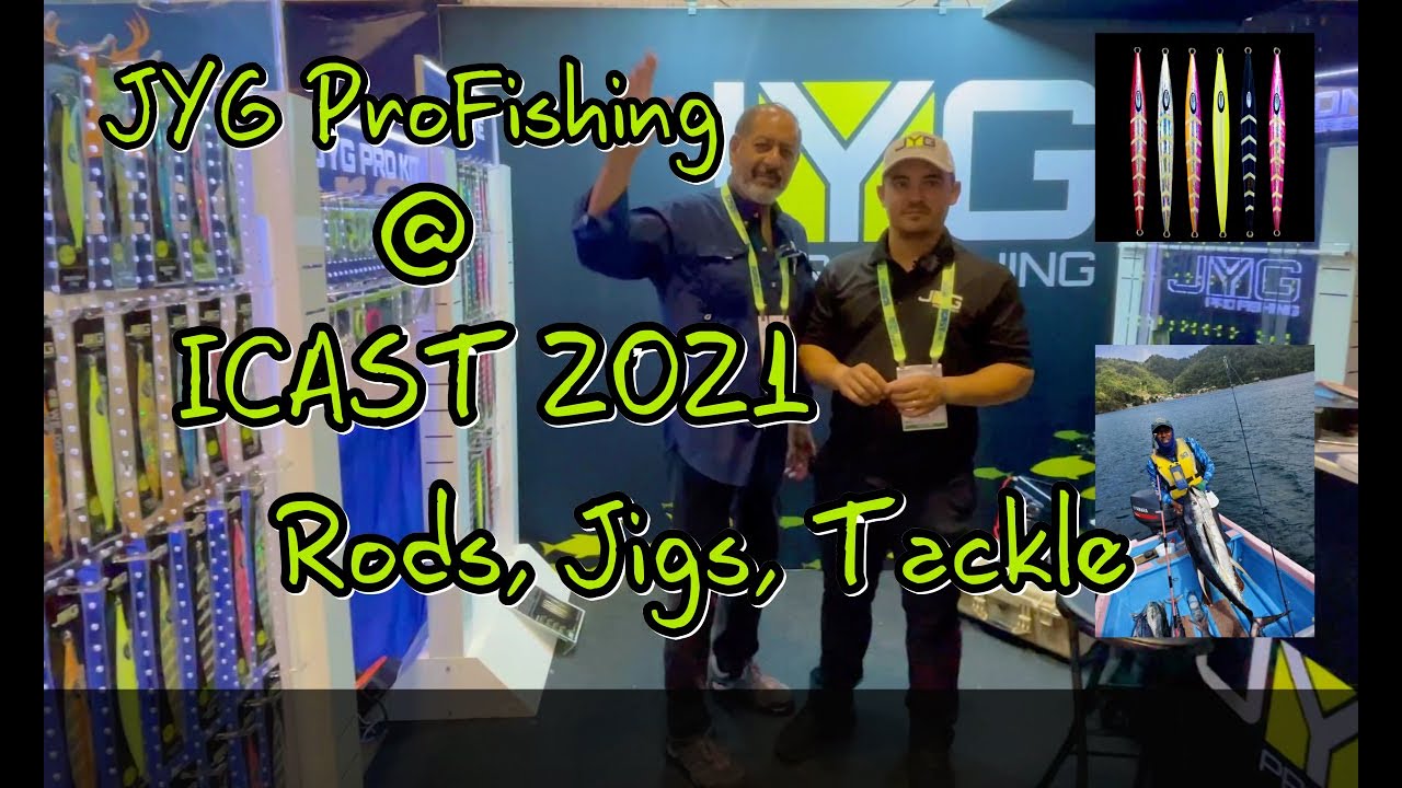 JYG Profishing Slow Pitch Jigging - Revolution rods, jigs, and terminal  tackle at ICAST 2021 