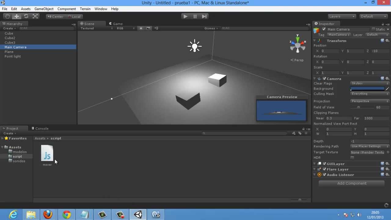 Aprender A Crear Un Videojuego 3d Con Unity 3d Descarga E Instalación