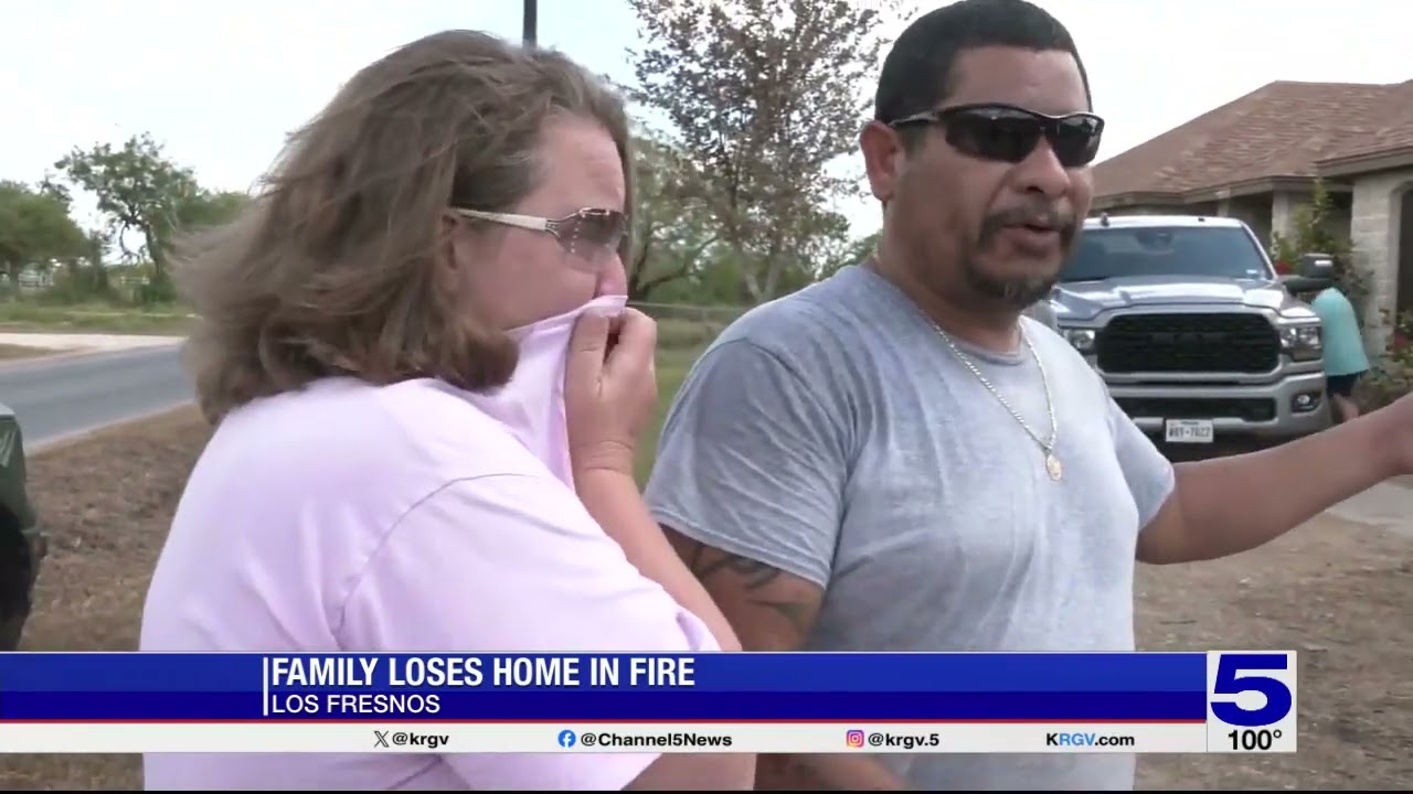 Los Fresnos family starting over after fire takes away their home