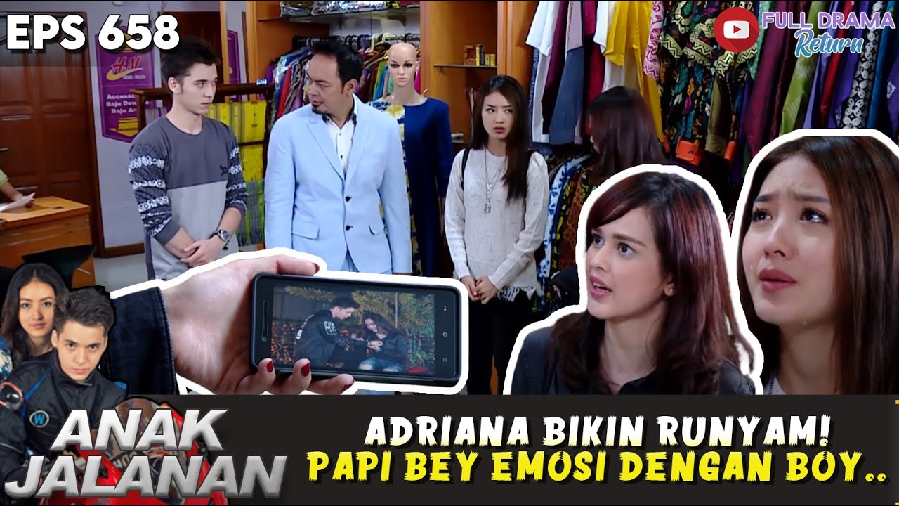 ADRIANA BIKIN KACAU! PAPI BEY SEMPROT BOY HABIS-HABISAN! - ANAK JALANAN