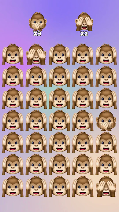 Find 4 Different Emojis in 5 Seconds! 🧠⏱️ #shorts #braingames