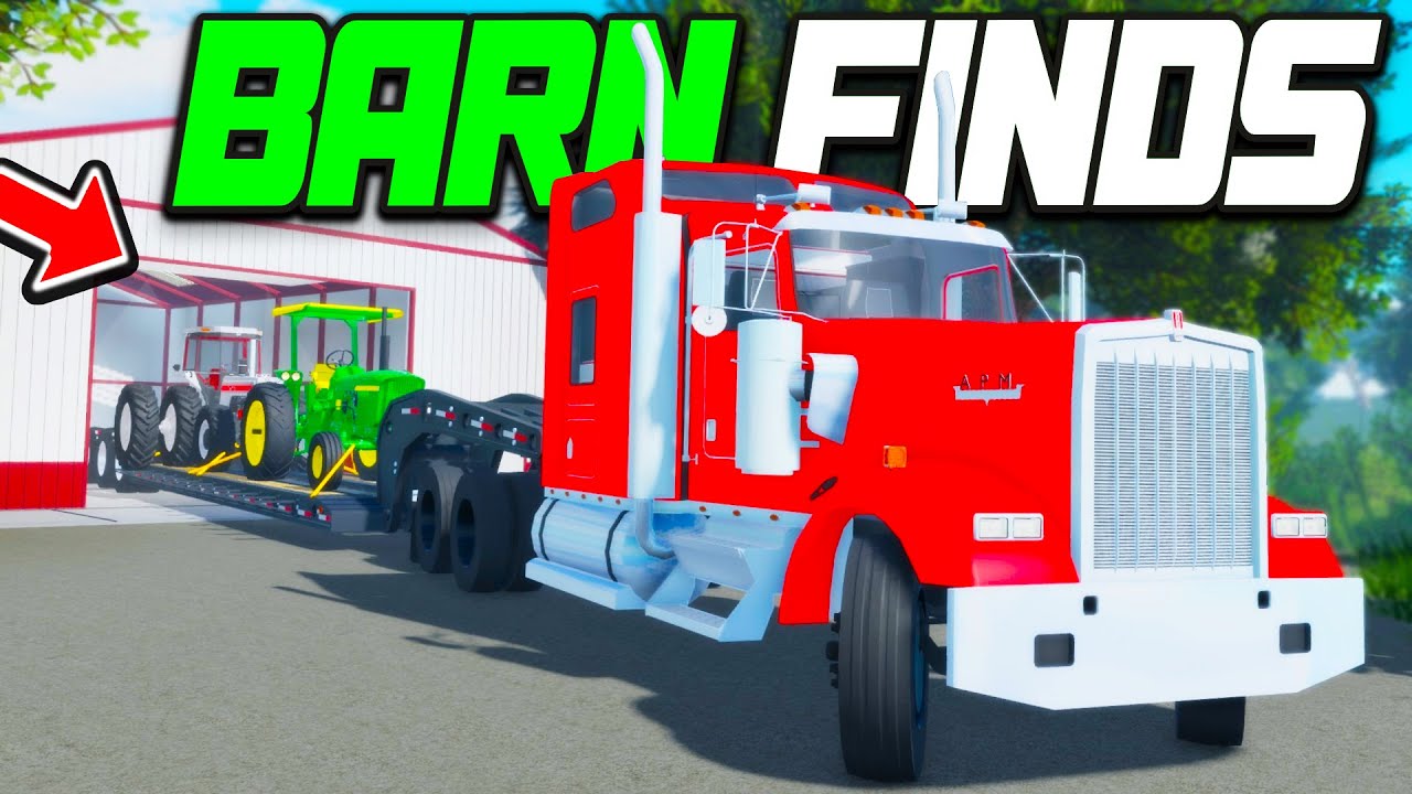I found a Hidden Barn with Tractors in Apm! | Roblox American Plains ...