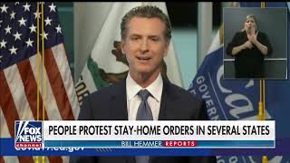 Tensions escalate in California Cities file lawsuits against Gov  Newsom