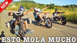 PROBAMOS UN TRICICLO DE DRIFT - Esto mola mucho!!