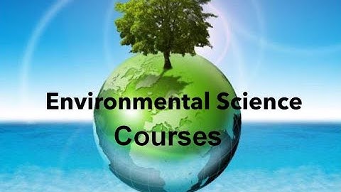 Environmental Sciences  As an optional Subject for CSS