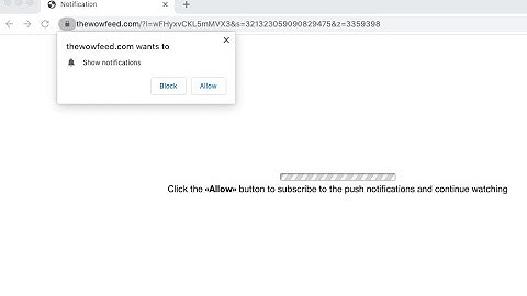 Thewowfeed.com push notifications (removal video).