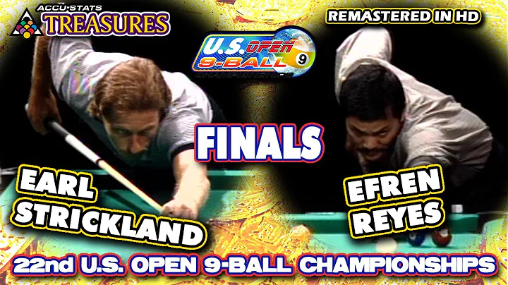 1997 - Earl STRICKLAND vs. Efren REYES - 22nd US O...